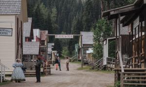 Barkerville's main street
