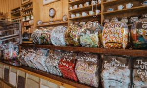 A Barkerville candy shop