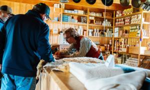 Fur trading at the Fort St. James National Historic Site