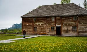 Fort St. James National Historic Site's fur storehouse