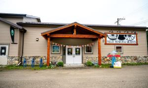 The front door of the Valley Museum and Archives