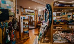 Arts and crafts at the Whistlestop Gallery