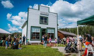 Huble Homestead's general store